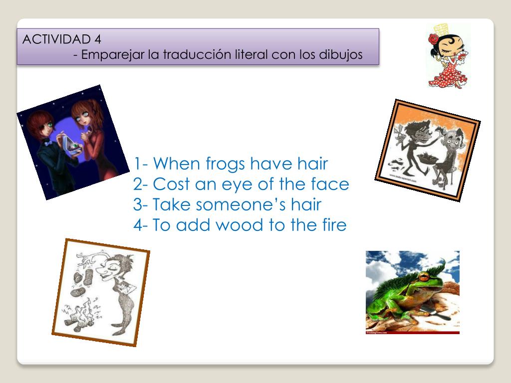 PPT Las expresiones idiomáticas PowerPoint Presentation, free