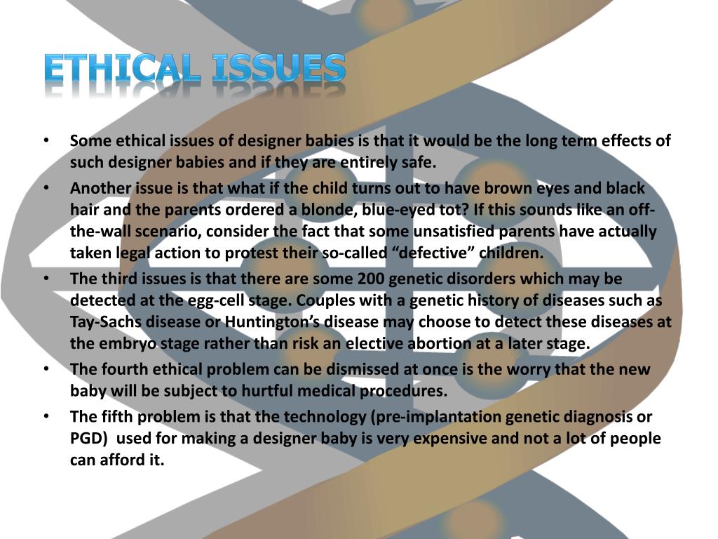 PPT Designer Babies PowerPoint Presentation, free download ID2844773