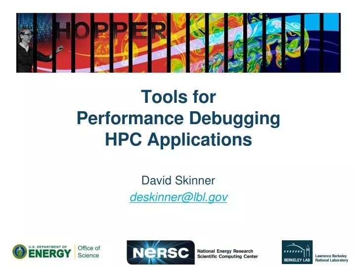 PPT Tools for Performance Debugging HPC Applications PowerPoint