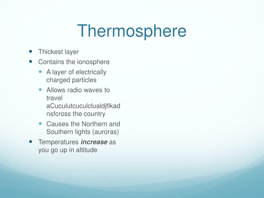PPT Layers of the Atmosphere PowerPoint Presentation, free download