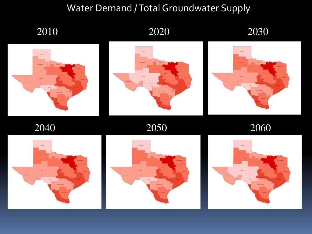 PPT Visualization of Texas Groundwater Water Policy for the Layperson