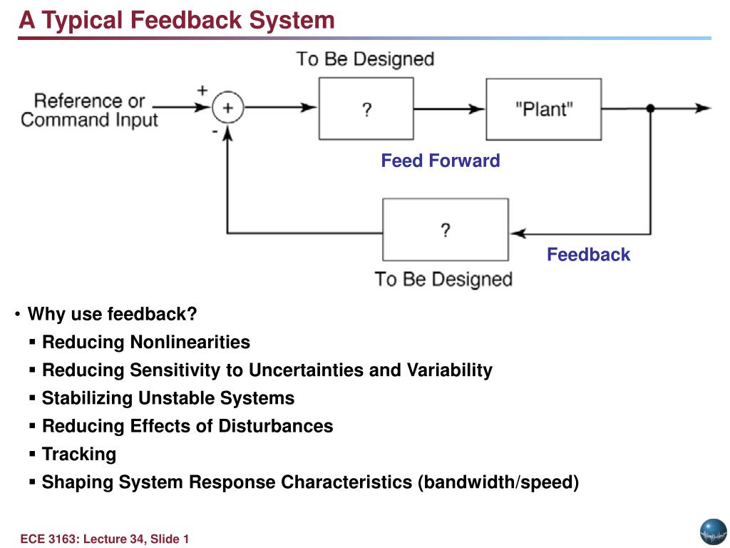 PPT LECTURE 34 FEEDBACK CONTROL PowerPoint Presentation, free