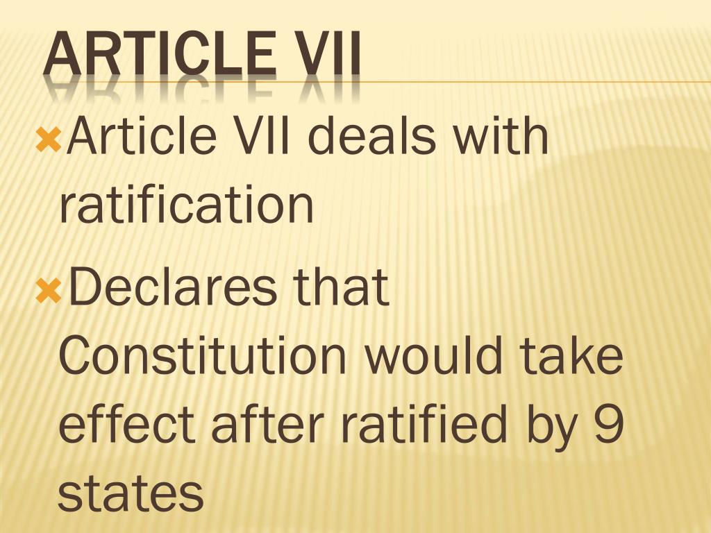 PPT Articles and Amendments of the Constitution PowerPoint