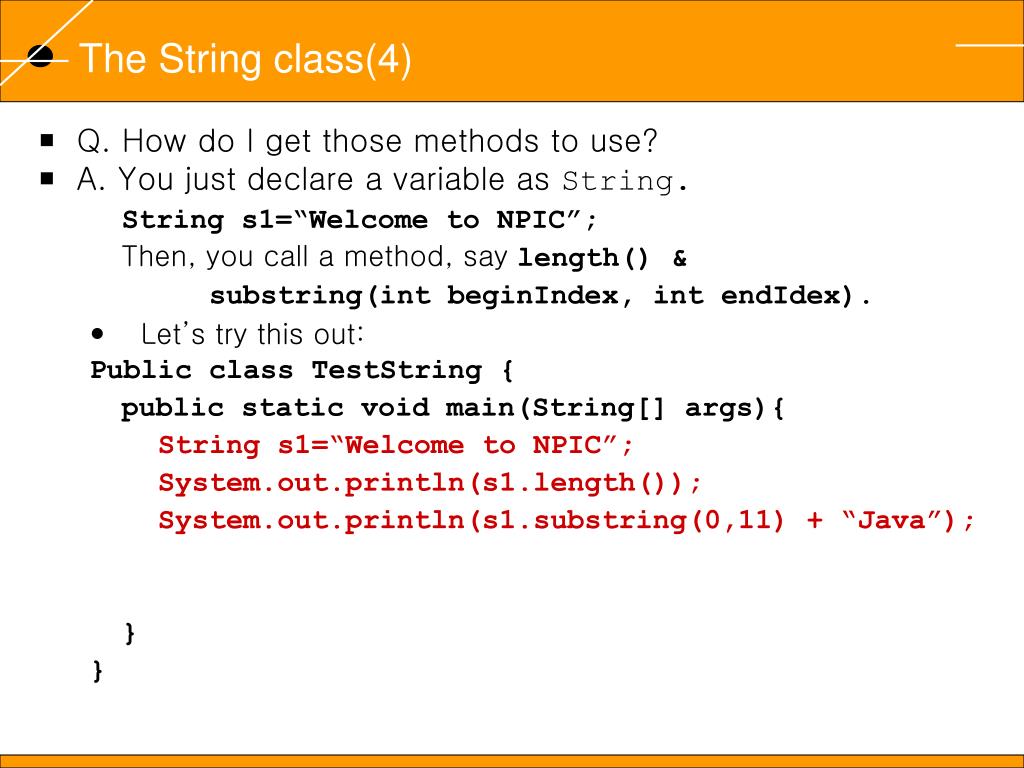 PPT Chapter 8 String PowerPoint Presentation, free download ID2861204