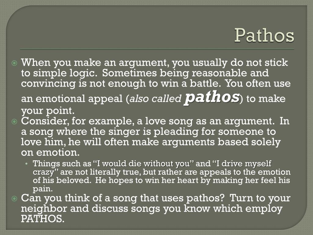 PPT Emotional Appeals in Writing PowerPoint Presentation ID2861419