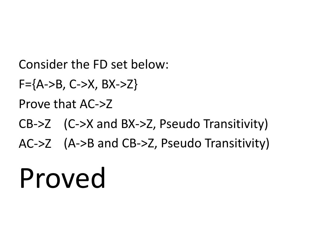 PPT Functional Dependencies PowerPoint Presentation, free download