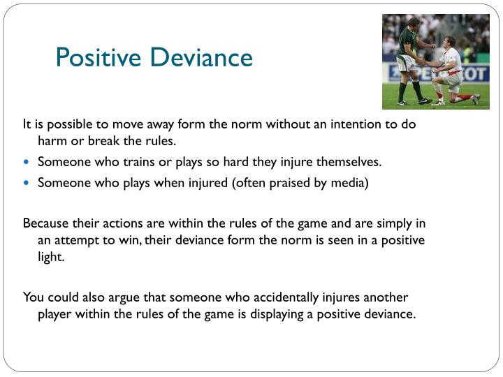 PPT 3.1 Deviance in sport PowerPoint Presentation ID2865200