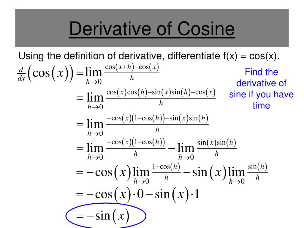 PPT Section 2.2 Basic Differentiation Rules and Rates