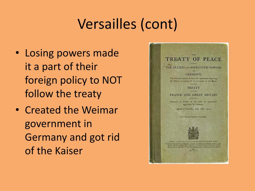 PPT Paris Peace Settlements PowerPoint Presentation, free download