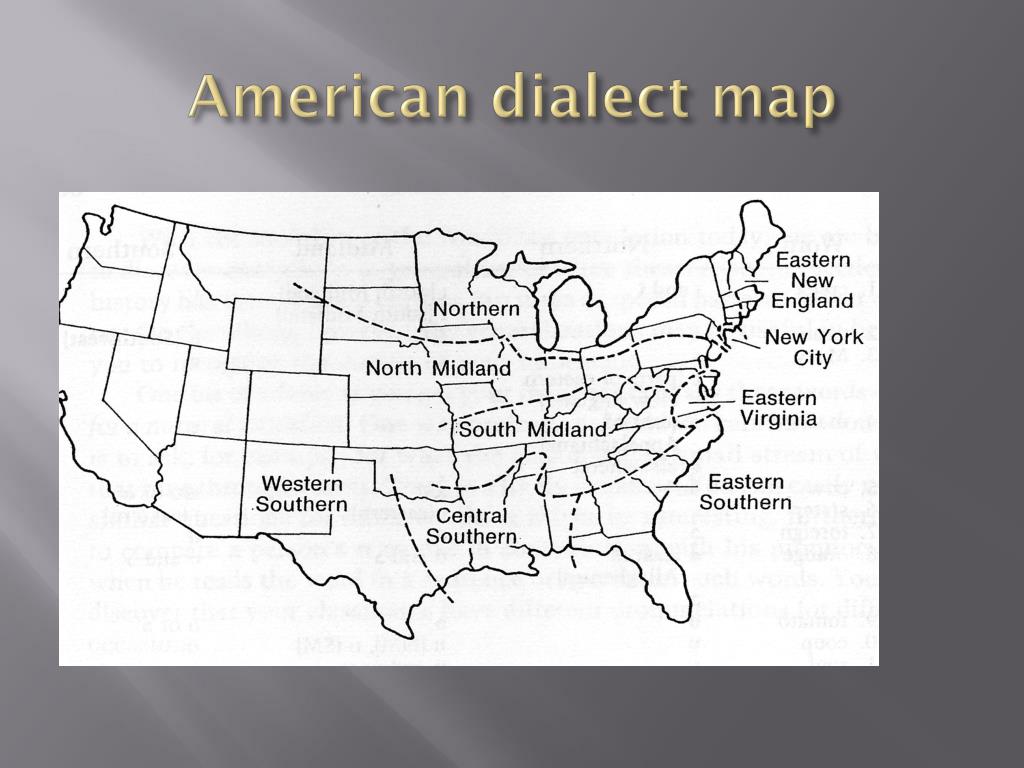 PPT Dialects of English PowerPoint Presentation, free download ID