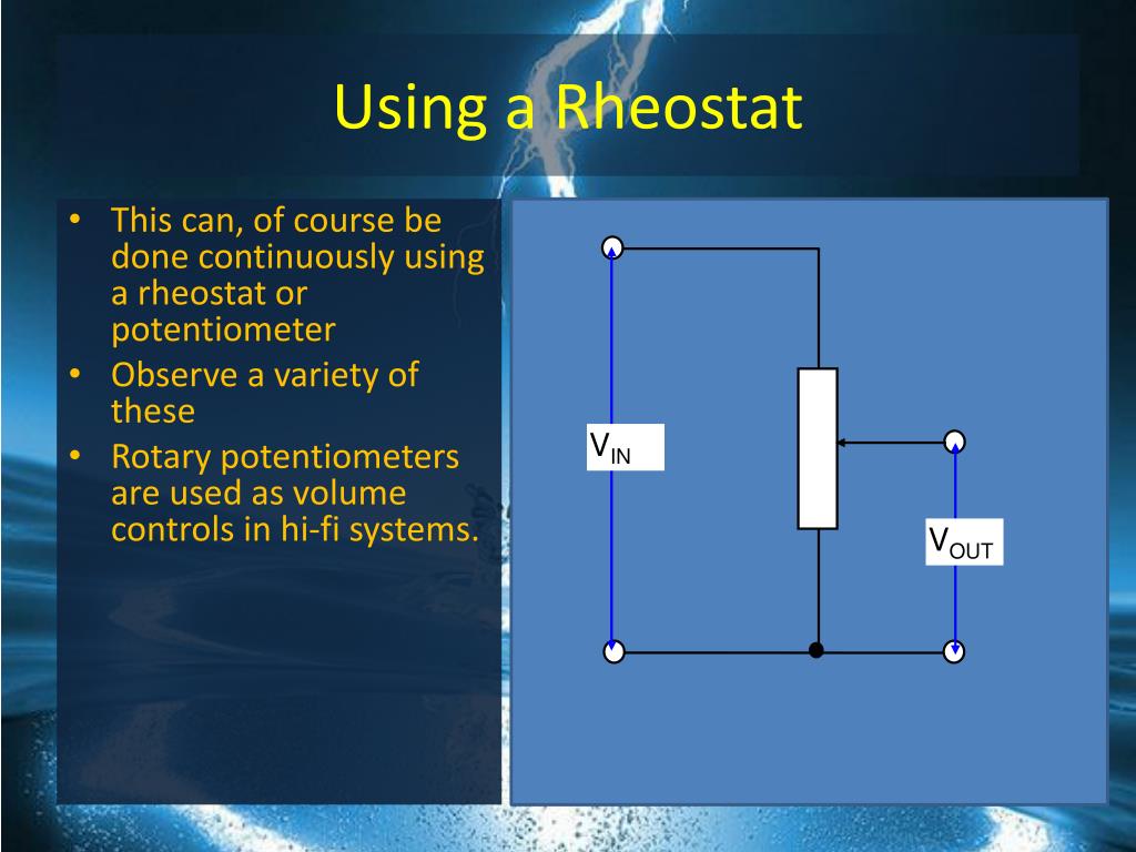 PPT Potential dividers PowerPoint Presentation, free download ID