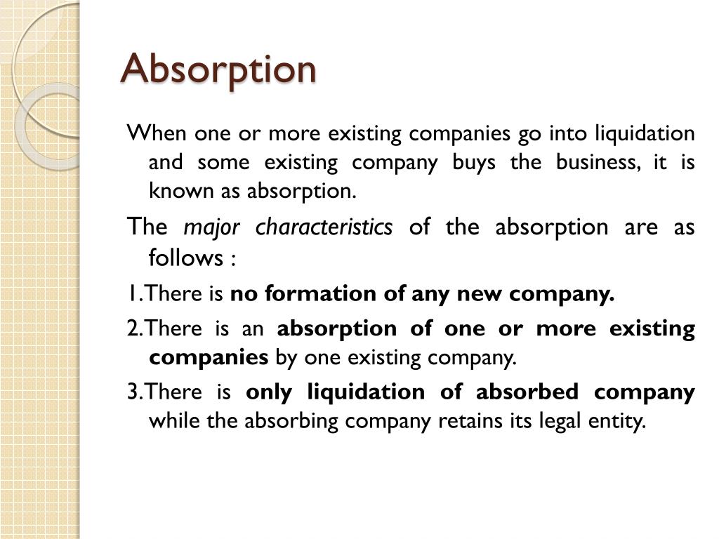 PPT Amalgamation& External Recontruction PowerPoint Presentation ID2870452