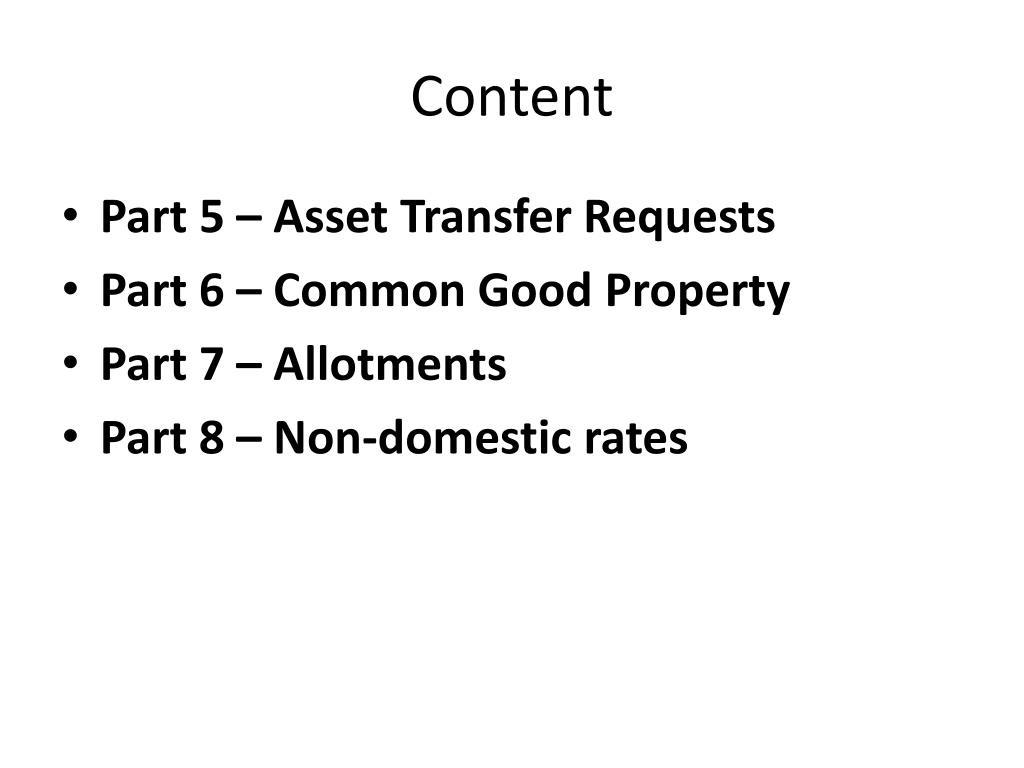 PPT Community Empowerment (Scotland) Bill PowerPoint Presentation