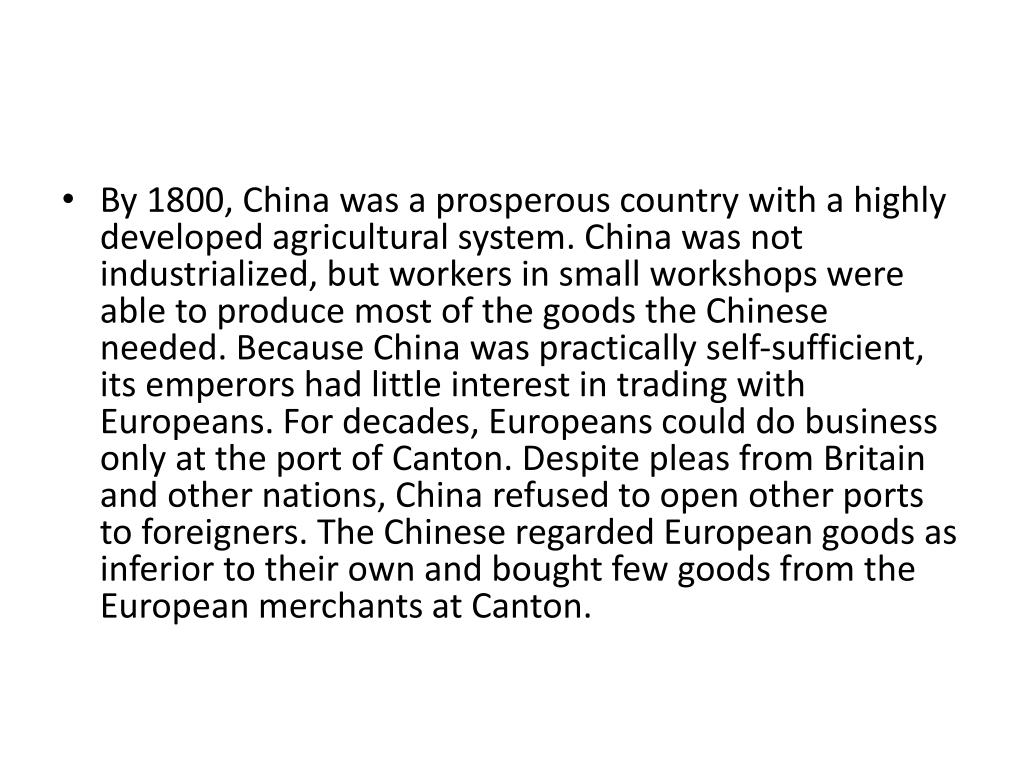 PPT Introduction to Imperialism in China PowerPoint Presentation
