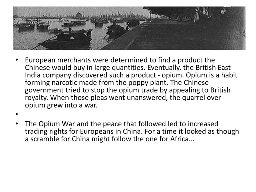 PPT Introduction to Imperialism in China PowerPoint Presentation
