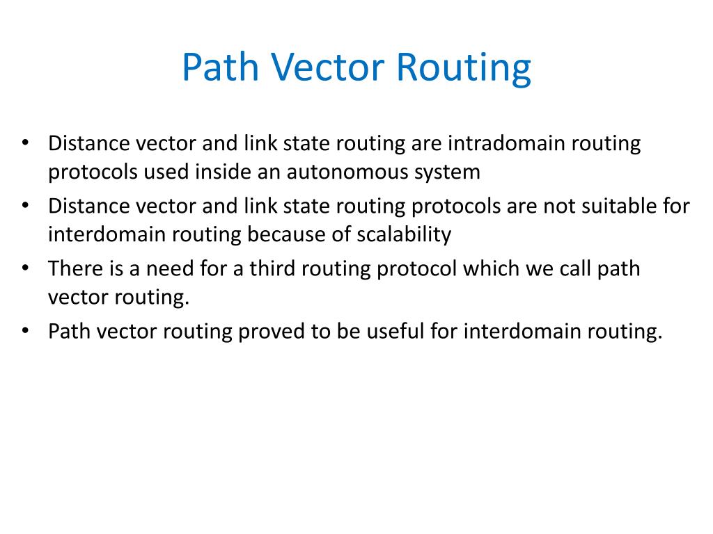 PPT Chapter 22 Network Layer Delivery, Forwarding, and Routing