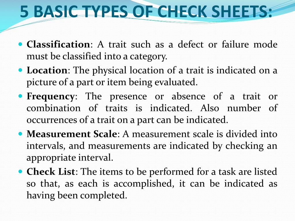 PPT CHECK SHEET PowerPoint Presentation, free download ID2880388