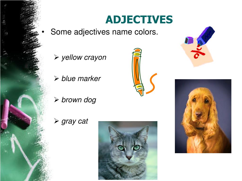 PPT Adjective for Colors and Shapes PowerPoint Presentation, free