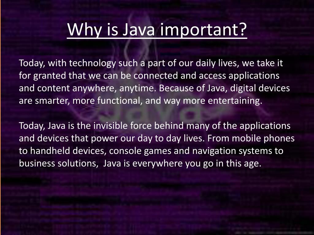 PPT James Gosling and Java PowerPoint Presentation, free download