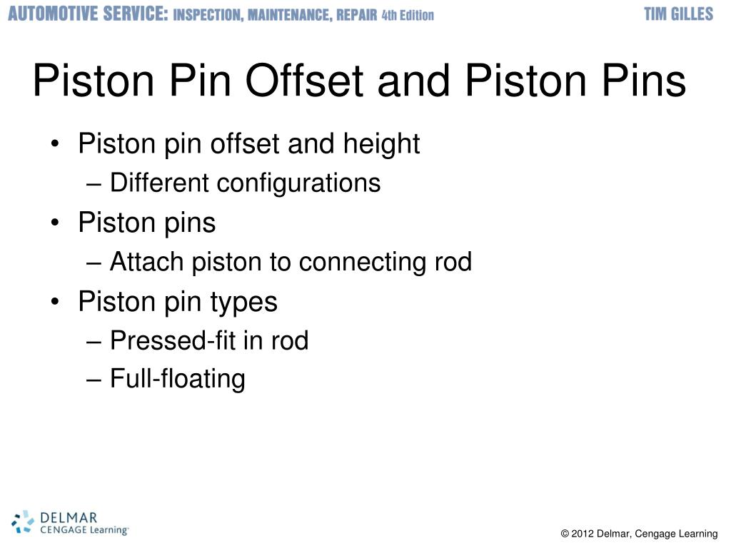 PPT Engine Lower End and Lubrication System Theory PowerPoint