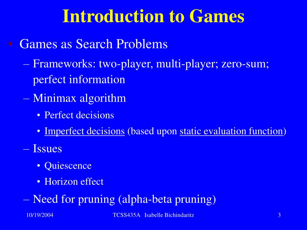 PPT Game and Tree Searching PowerPoint Presentation, free download