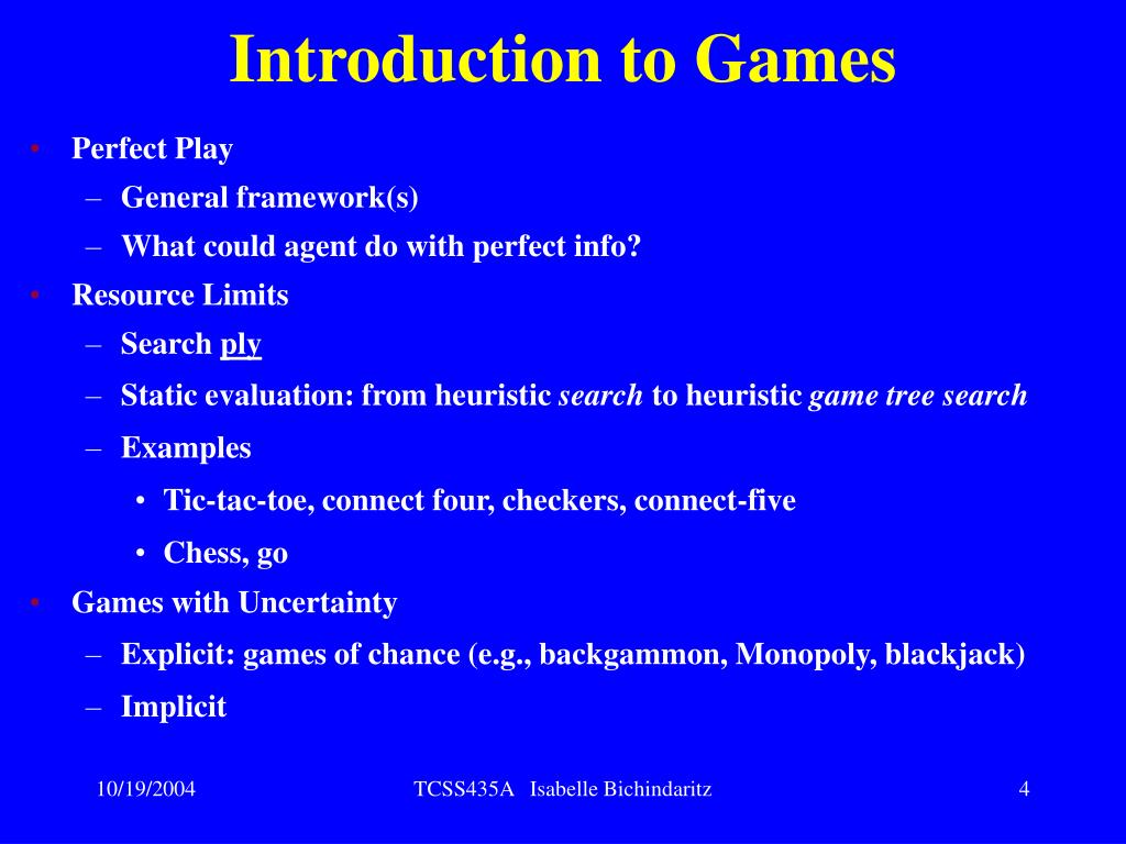 PPT Game and Tree Searching PowerPoint Presentation, free download