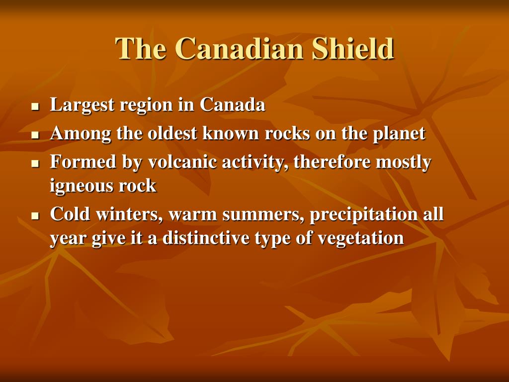 PPT LANDFORM REGIONS OF CANADA PowerPoint Presentation, free download