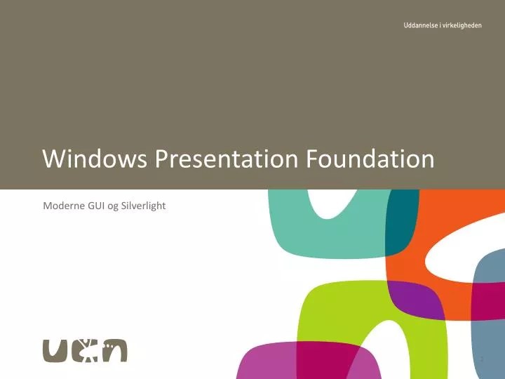 PPT Windows Presentation Foundation PowerPoint Presentation, free