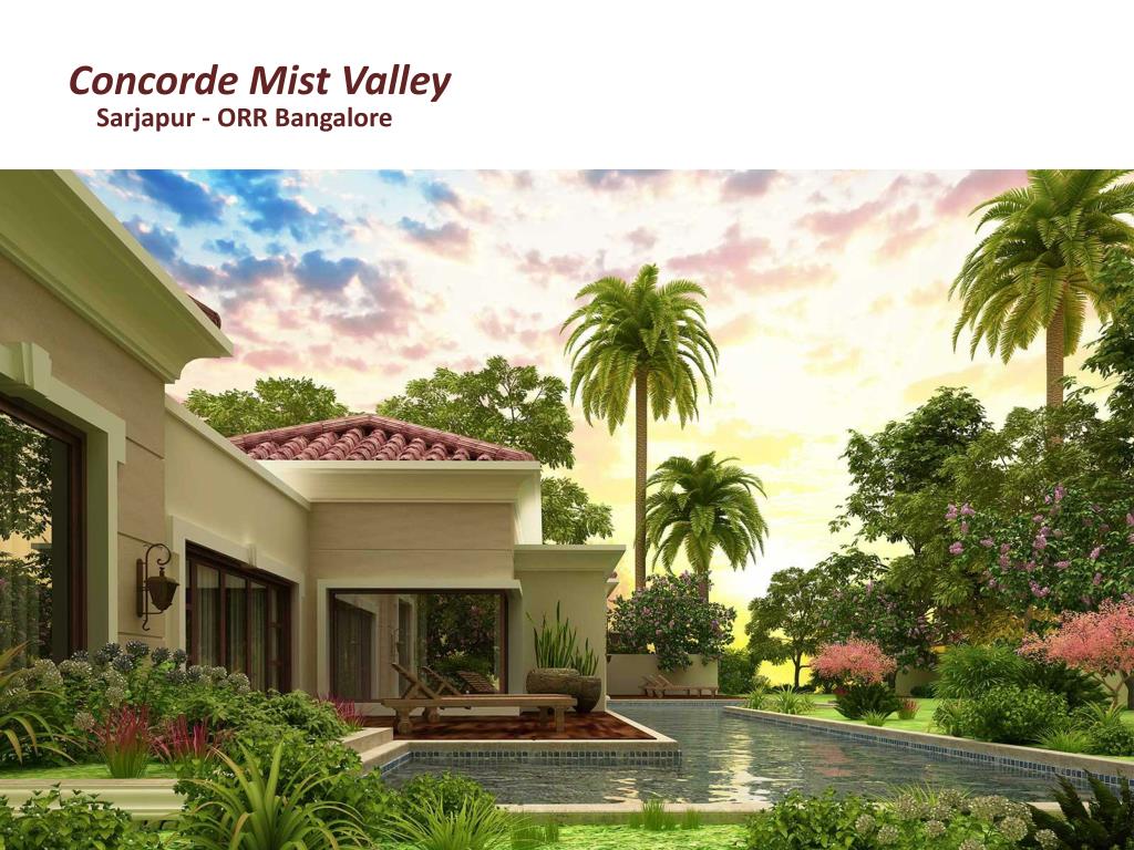 PPT Concorde Mist Valley Plots Bangalore PowerPoint Presentation