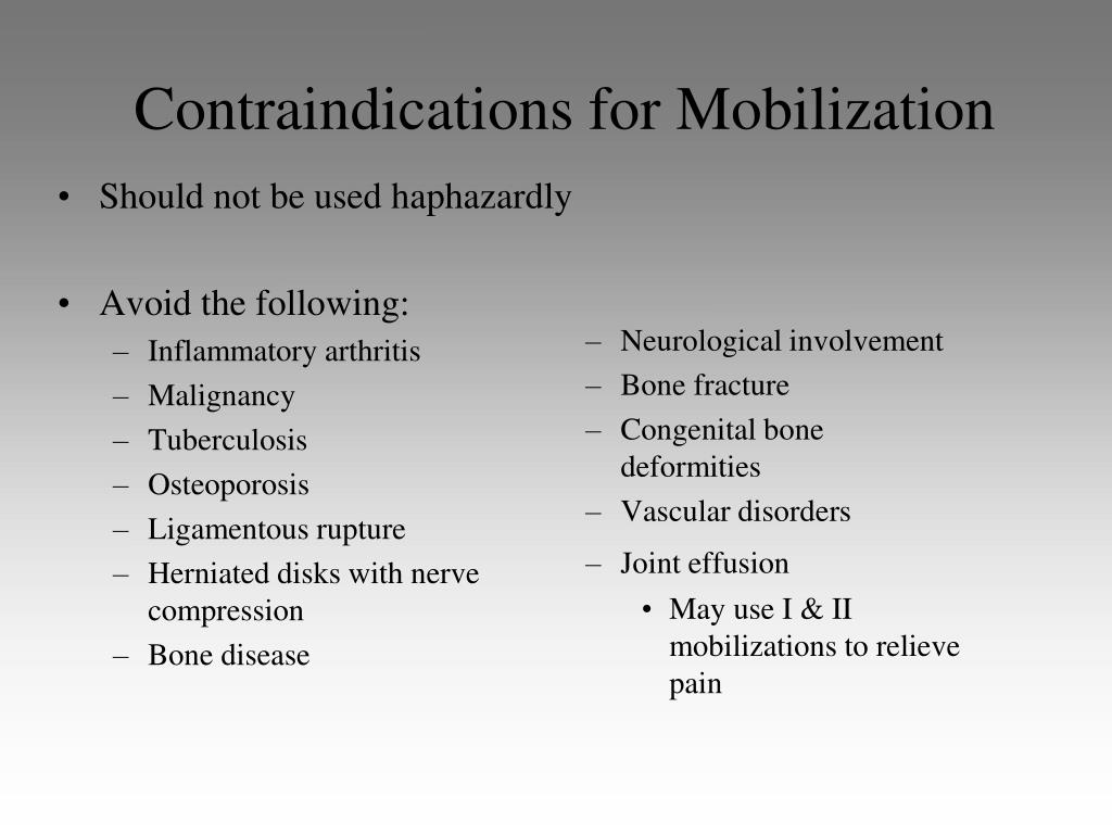 PPT Joint Mobilization & Traction Techniques in Rehabilitation PowerPoint Presentation ID