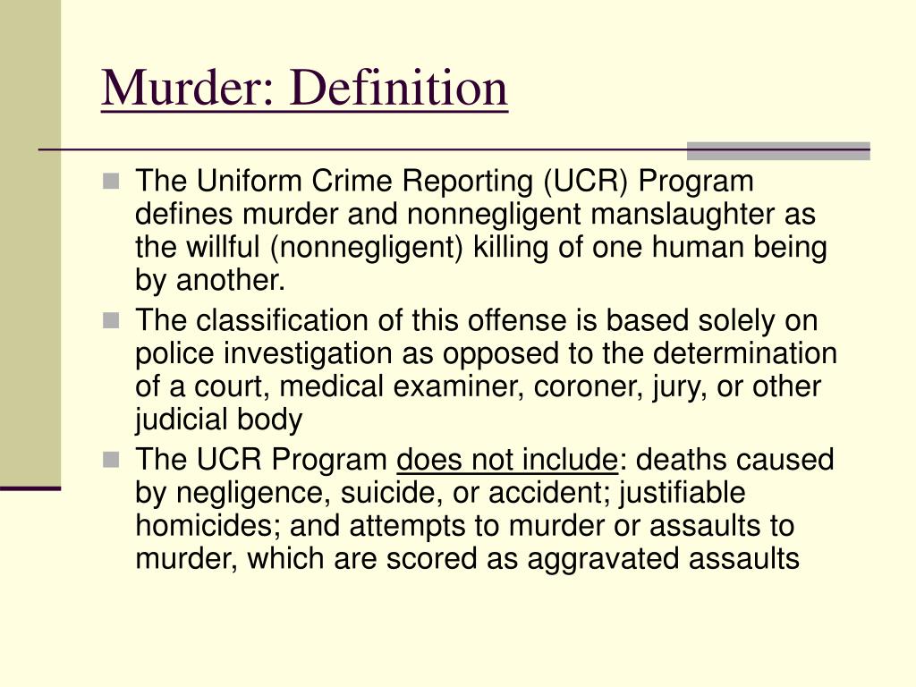 Homicide Definition Crime Royalty Free Stock Photography Image