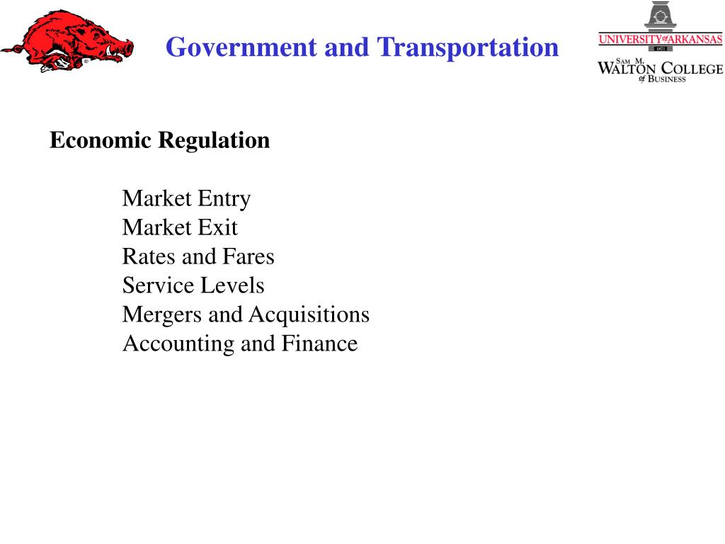 PPT Legal Forms of Transportation Common Carrier Obligations Economic