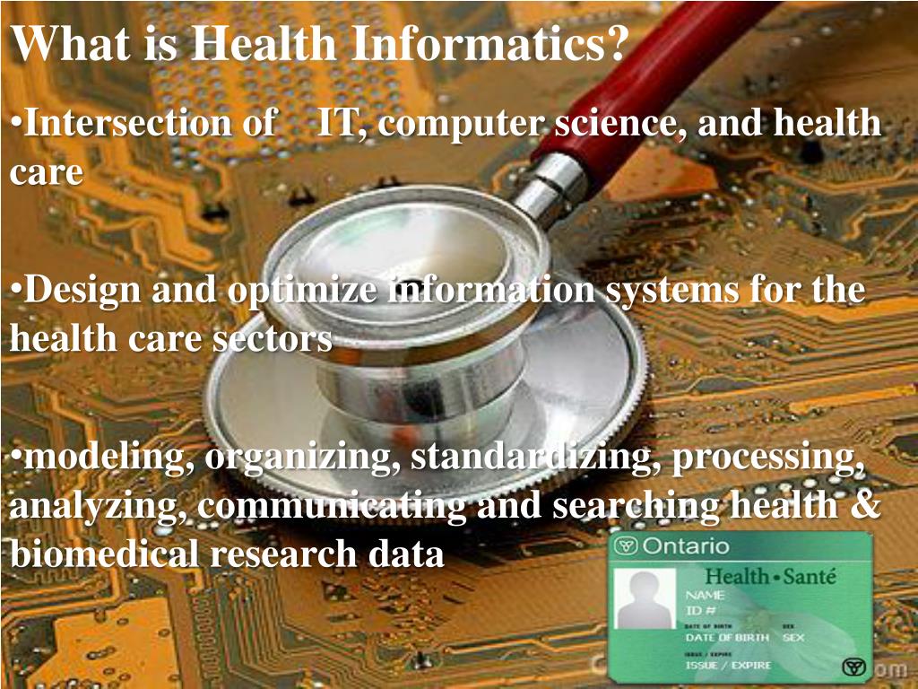 PPT Medical/ Health Informatics PowerPoint Presentation, free