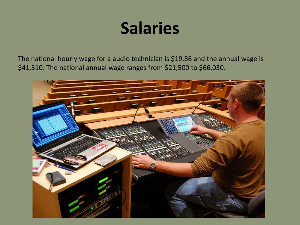 PPT Audio Equipment Technician PowerPoint Presentation, free download ID2913671