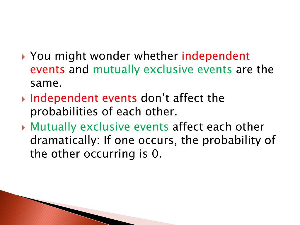 PPT - Mutually Exclusive Events and Venn Diagrams PowerPoint
