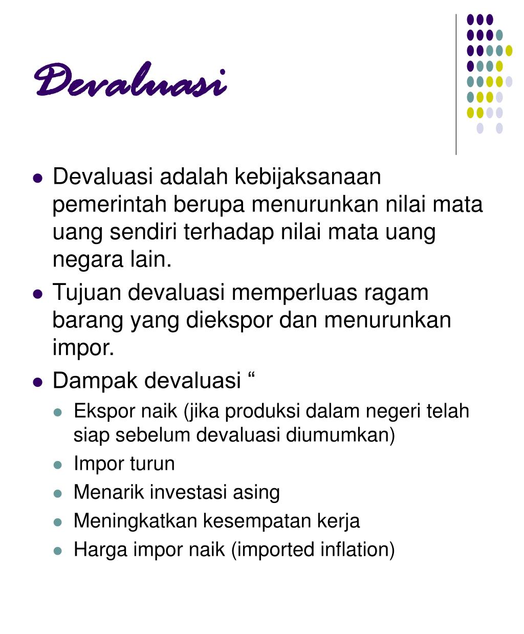 PPT EKONOMI INTERNASIONAL I PowerPoint Presentation, free download