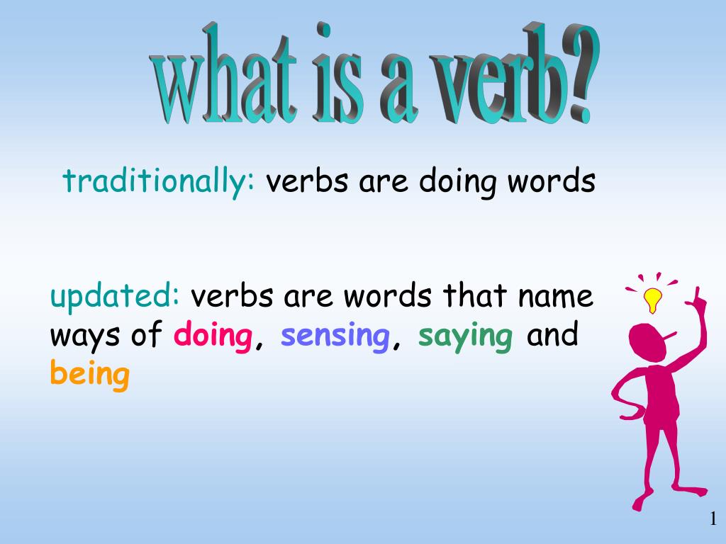 PPT traditionally verbs are doing words PowerPoint Presentation, free download ID2916084