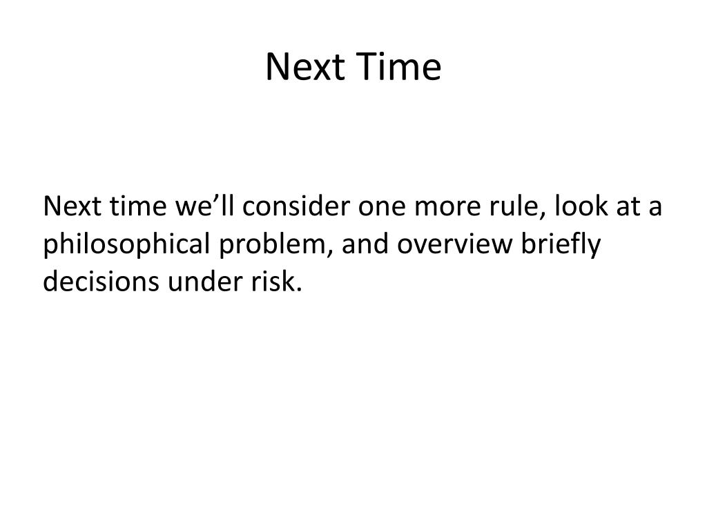 PPT Decision Rules PowerPoint Presentation, free download ID2916847