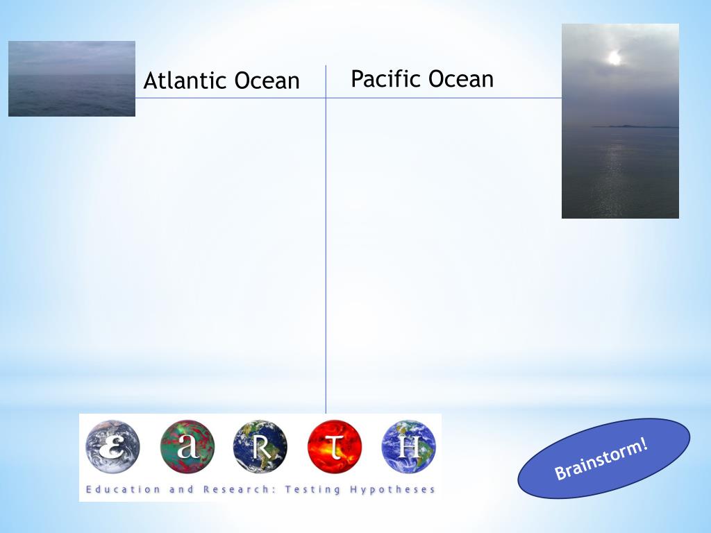 PPT - Atlantic Ocean vs. Pacific Ocean What do you know? PowerPoint