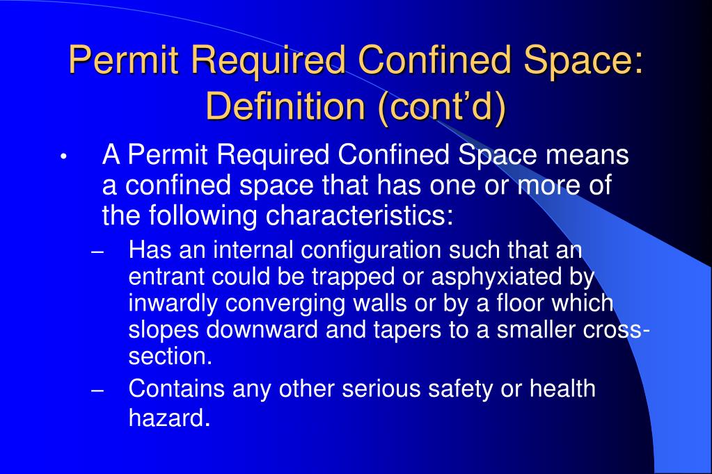 PPT Confined Space Hazards in Construction PowerPoint