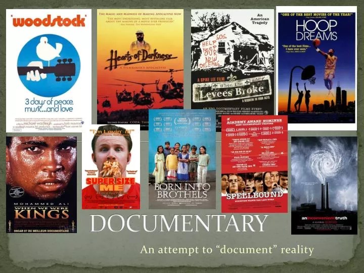 PPT DOCUMENTARY PowerPoint Presentation, free download ID2927591