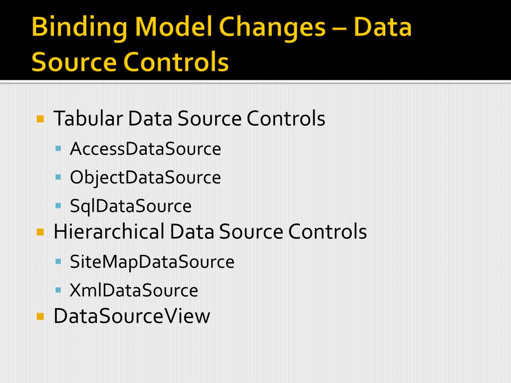PPT DataBinding in 2.0 PowerPoint Presentation, free download ID2931036