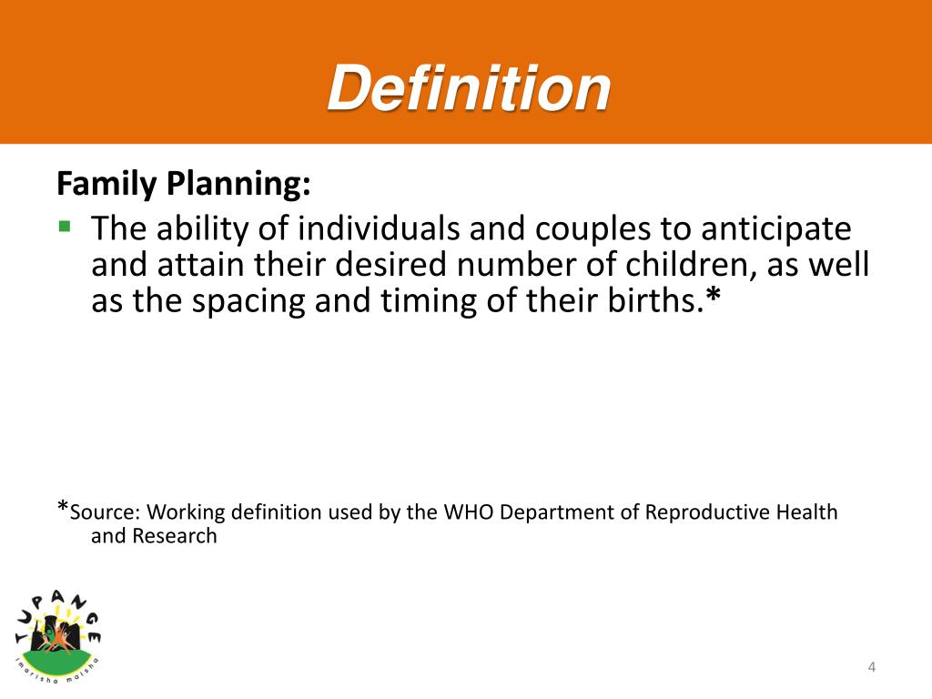 PPT WHOLE SITE ORIENTATION PACKAGE FOR FAMILY PLANNING PowerPoint