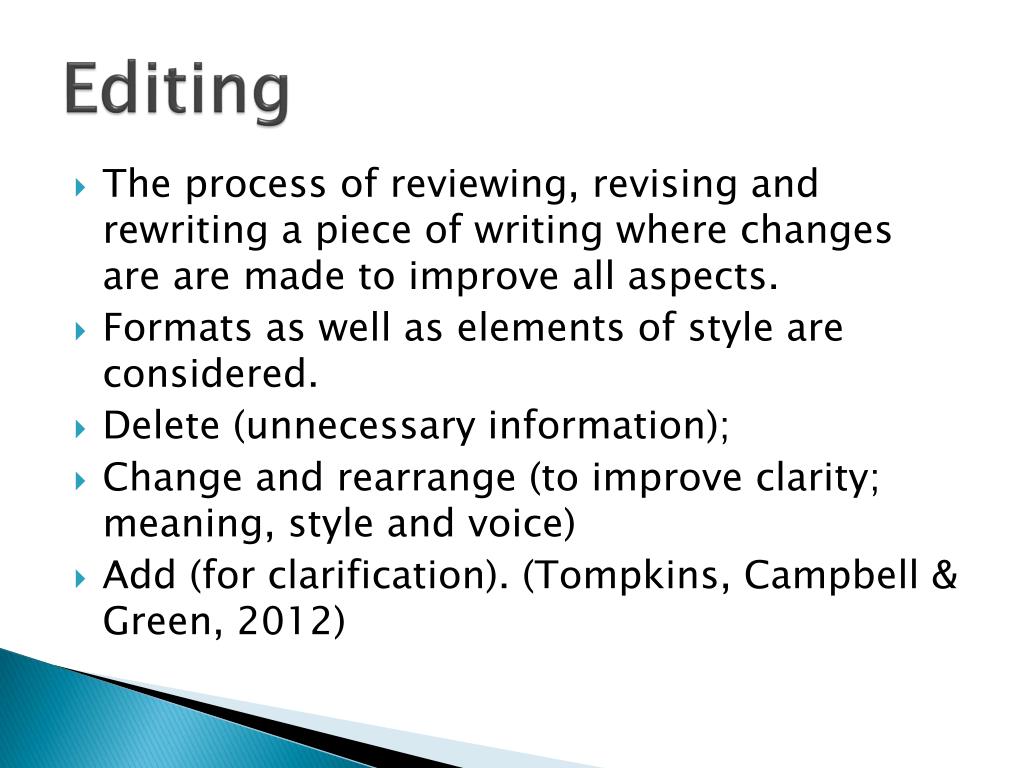 PPT The Writing Process PowerPoint Presentation, free download ID