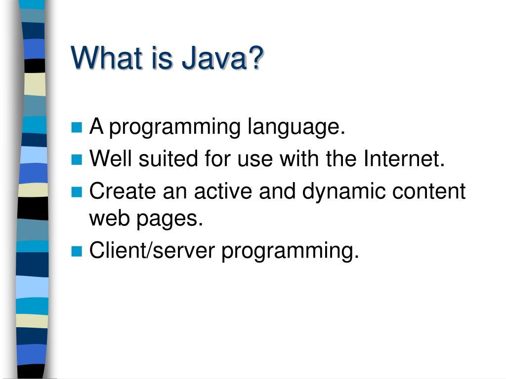 PPT Introduction to JAVA PowerPoint Presentation, free download ID