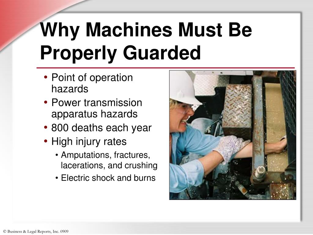 PPT Machine Guarding PowerPoint Presentation, free download ID2936592