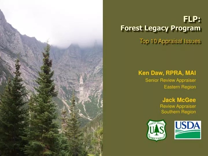 PPT FLP Forest Legacy Program PowerPoint Presentation, free download
