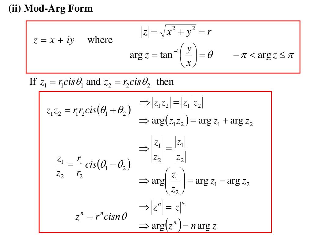 PPT Complex Numbers PowerPoint Presentation, free download ID2937502