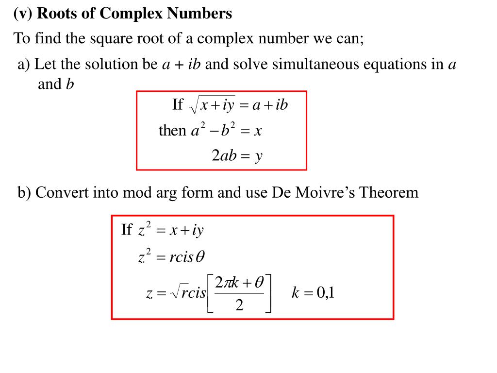 PPT Complex Numbers PowerPoint Presentation, free download ID2937502