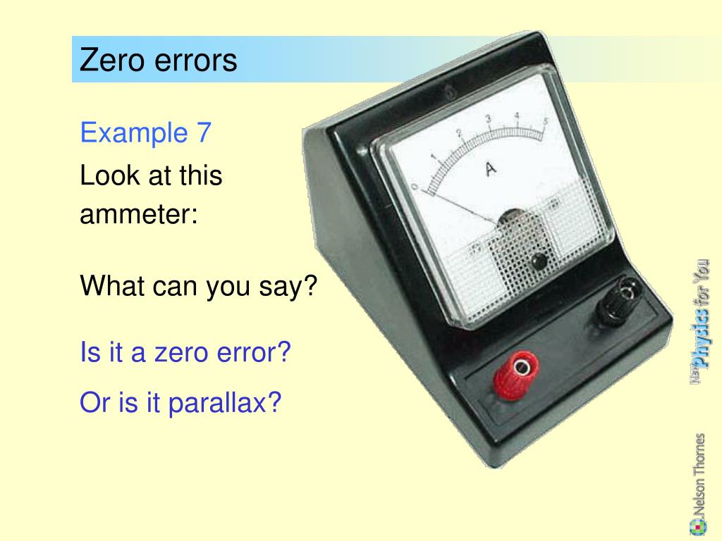 PPT About different types of errors, How to reduce them when you are doing your practical work